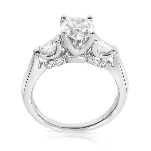 Verragio Diamond Engagement Ring Setting in Platinum (0.25 CTW) - Picture 3 of 4